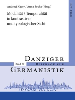 cover image of Modalität / Temporalität in kontrastiver und typologischer Sicht